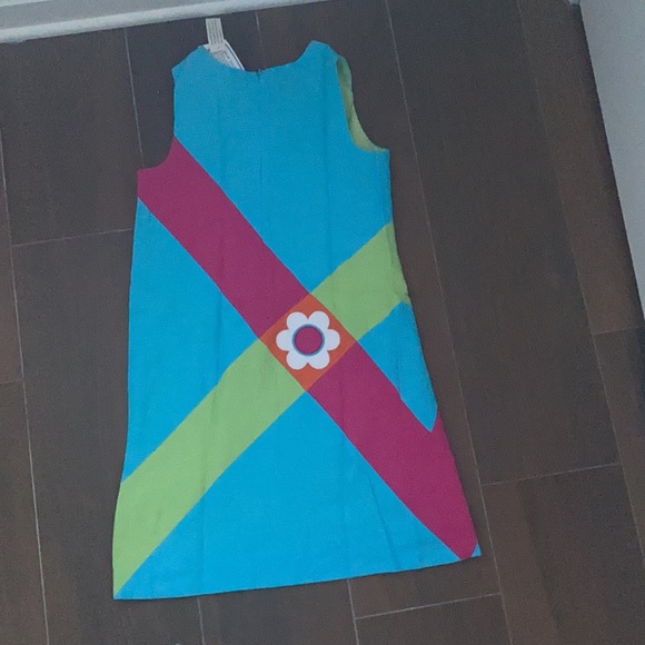 Florence Eiseman Turquoise Dress